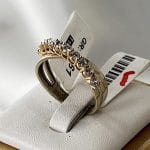 انگشتر 2لاین ظریف سولیتر