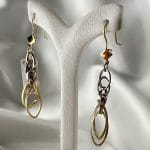 گوشواره آویزی زنجیری