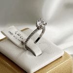 انگشتر سولیتر تک نگین