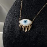 گردنبند ترکیبی چشم نظر