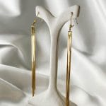 گوشواره اویزی طلایی