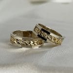 انگشتر حلقه ست وسط کارتیر