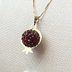 اویز قلبی انار