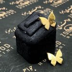 گوشواره چسبی پروانه ای