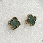 گوشواره ونکلیف سبز