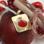 پلاک انار مربع