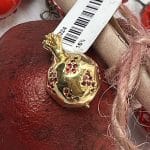 پلاک انار نگینی