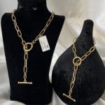 گردنبند و دستبند تیفانی