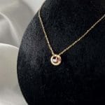 گردنبند سنگ رنگی