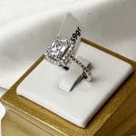 انگشتر سولیتر سفید سایز54