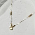 گردنبند قلبی گوارسه توکو 01596