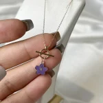 گردنبند طلا طرح تاج مدل اکسترا وزن 1.33 گرم