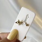 پیرسینگ طلا ۱۸ عیار زنانه وزن ۲.۵ گرم