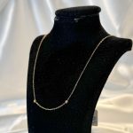 گردنبند طلا گوارسه ۱.۱۵ گرم بدون اجرت گالری زمرد