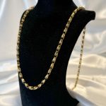 زنجیر طلا یزدی ۱۲.۸۱ گرم بدون اجرت گالری طلا زمرد