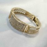 دستبند ترکیبی گوی طلا ۱۸ عیار زنانه وزن ۱۹.۲۵ گرم – بدون اجرت – گالری طلا زمرد