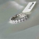 انگشتر سولیتر اتمی طلا ۱۸ عیار زنانه وزن ۲.۰۲۰ گرم – گالری طلا زمرد