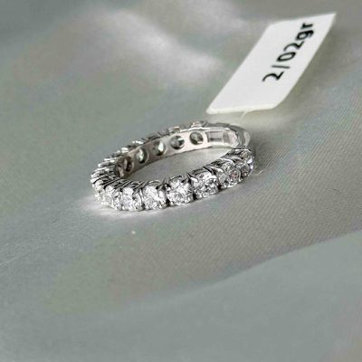 انگشتر سولیتر اتمی طلا ۱۸ عیار زنانه وزن ۲.۰۲۰ گرم – گالری طلا زمرد