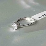 انگشتر سولیتر اتمی طلا ۱۸ عیار زنانه وزن ۲.۷۷ گرم – گالری طلا زمرد