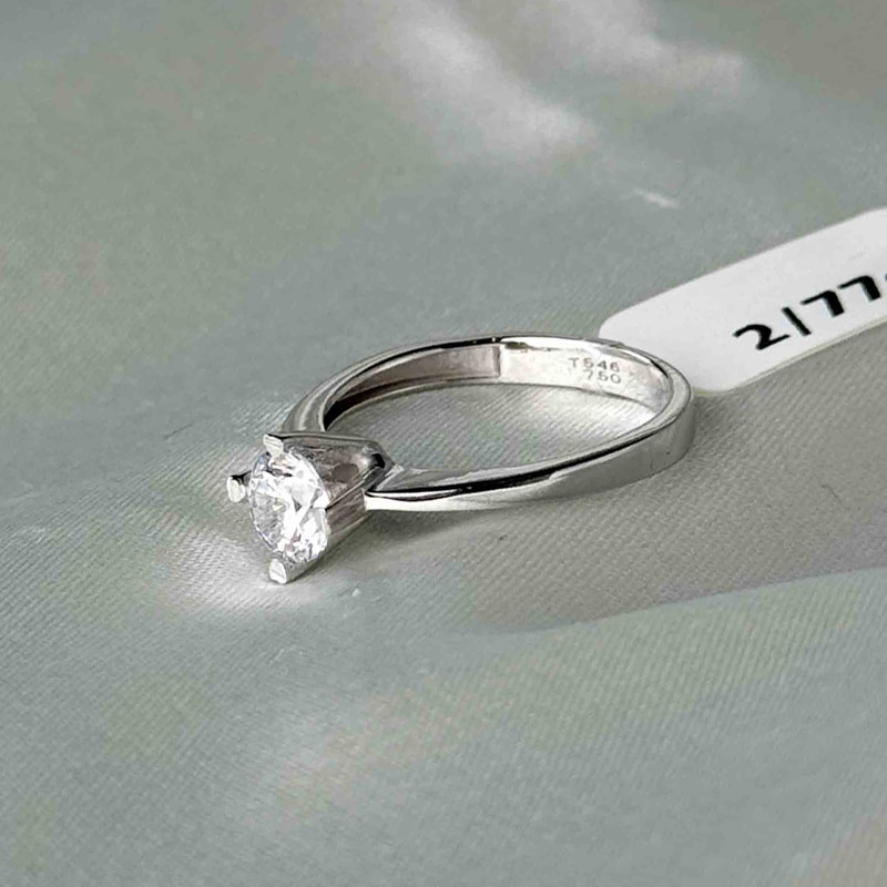 atomic-solitaire-ring-2.77g-zomorod-gallery انگشتر سولیتر اتمی طلا ۱۸ عیار زنانه وزن ۲.۷۷ گرم – گالری طلا زمرد