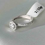 انگشتر سولیتر اتمی طلا ۱۸ عیار زنانه وزن ۲.۱۵ گرم – گالری طلا زمرد