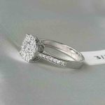 انگشتر سولیتر اتمی طلا ۱۸ عیار وزن ۳.۲۵ گرم - Image 2