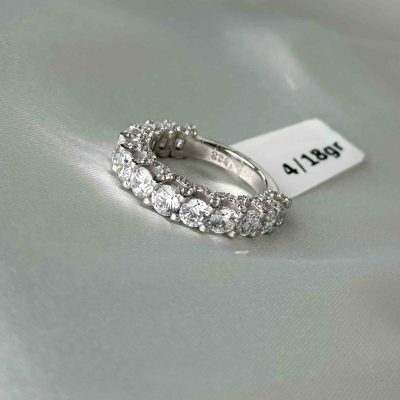 انگشتر سولیتر اتمی طلا ۱۸ عیار زنانه وزن ۴.۱۸ گرم – گالری طلا زمرد