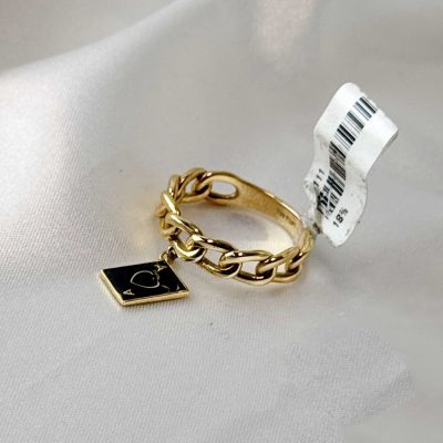 انگشتر لوکس طلا ۱۸ عیار وزن 4/88 گرم از گالری طلا زمرد