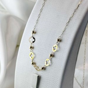 زنجیر فانتزی ظریف 1.230 سوت از گالری طلا زمرد