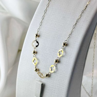 زنجیر فانتزی ظریف 1.230 سوت از گالری طلا زمرد