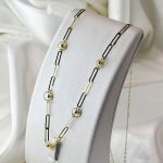 زنجیر فانتزی ظریف 1/520 سوت از گالری طلا زمرد