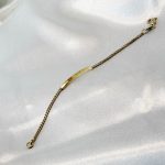 دستبند کارتیه طلا بدون اجرت وزن 1/800 گرم