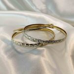 النگو طلا بدون اجرت وزن 3.860 گرم