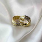 گوشواره حلقه‌ای تراش طلا وزن 5.010 – بدون اجرت – گالری طلا زمرد