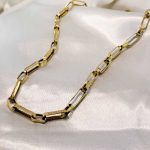 زنجیر ورساچی طلا بدون اجرت وزن 8/640 گرم