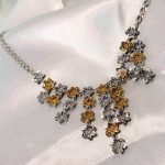 نیم‌ست فلاور طلا ۱۸ عیار – وزن کل 28/06 گرم - Image 2