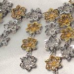 نیم‌ست فلاور طلا ۱۸ عیار – وزن کل 28/06 گرم - Image 3