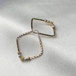 گوشواره سوپر طلا وزن 1/5 گرم