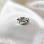 انگشتر طلا نگین‌دار بدون اجرت وزن 4/060 گرم - Image 2