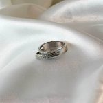 انگشتر طلا نگین‌دار بدون اجرت وزن 4/060 گرم