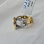 انگشتر بایسیکل طلا ۱۸ عیار وزن 3.33 گرم از گالری طلا زمرد