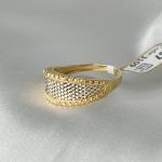 انگشتر طرح آوا کیم طلا وزن 1/87 گرم