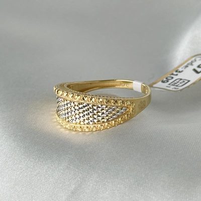 انگشتر طرح آوا کیم طلا وزن 1/87 گرم