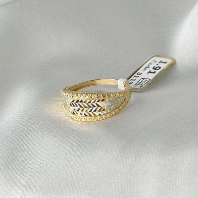 انگشتر طرح آوا کیم طلا وزن 1/91 گرم