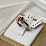 انگشتر طلا مینیمال طرح فلورانس وزن 1/37 گرم از گالری طلا زمرد