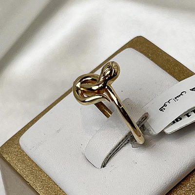 انگشتر طلا مینیمال طرح مار وزن 1/11 گرم از گالری طلا زمرد