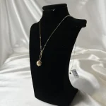 گردنبند طلا آویز گوی مینیمال ۱۸ عیار | طلای سبک و اقتصادی - Image 2