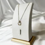 گردنبند طلا توکو مینیمال ۱۸ عیار – جواهری زمرد