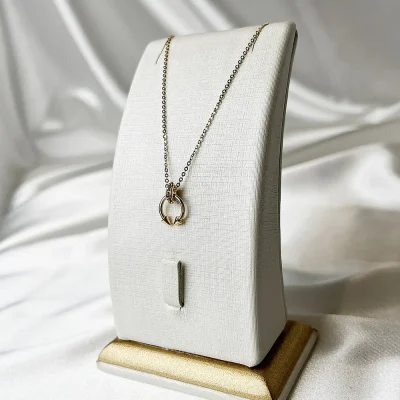 گردنبند طلا توکو مینیمال ۱۸ عیار – جواهری زمرد