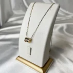 گردنبند طلا توکو مینیمال ۱۸ عیار – جواهری زمرد